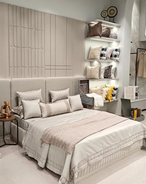 Bright and airy contemporary room